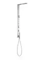 AXOR-HG-AXOR-ShowerComposition-Duschpaneel-mit-Thermostat-Kopfbrause-110-220-1jet-und-Schulterbrause-Chrom-12595000 gallery number 1